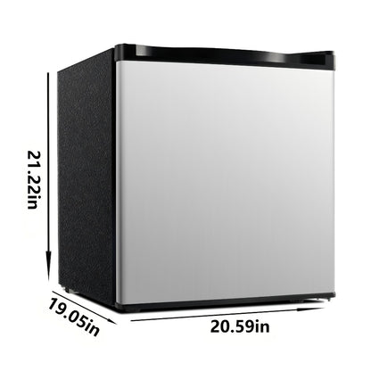 Mini Fridge with Freezer 1.7/3.5 Cu.Ft - Compact Refrigerator with Adjustable Thermostat, Energy Saving, Quiet 38dB, Perfect for Dorm, Bedroom, Apartment, Office & Home Use