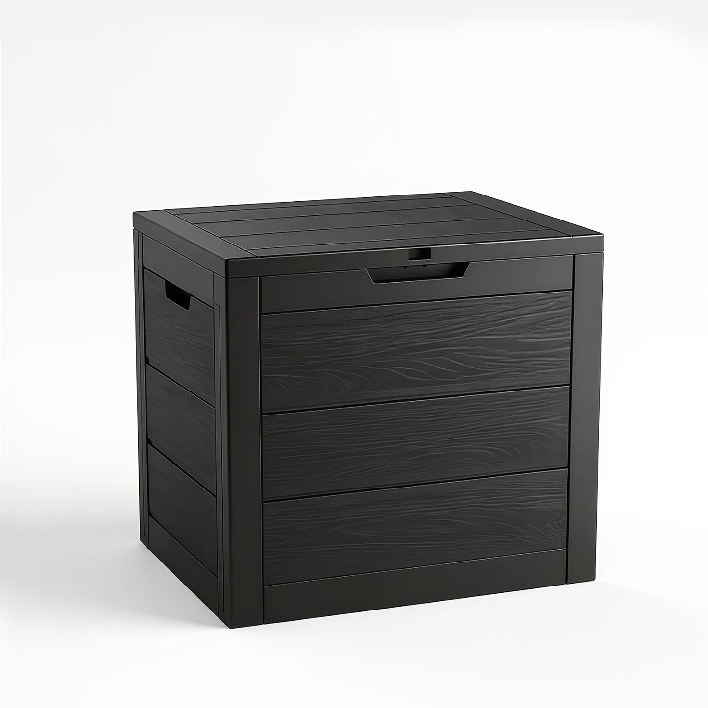 Waterproof Deck Box Outdoor Storage Cabinet 35/75 Gallon – Enhanced Version with Handles & Wheels | Large Patio Storage Box for Pool Accessories, Garden Tools & Outdoor Gear | Easy Assembly Lockable