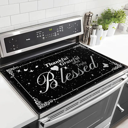 Glass Cooktop Protector Cover Heat Resistant Scratch Proof Appliance Mat for Stove Oven Dishwasher Washing Machine Dryer Top Expands Counter Space