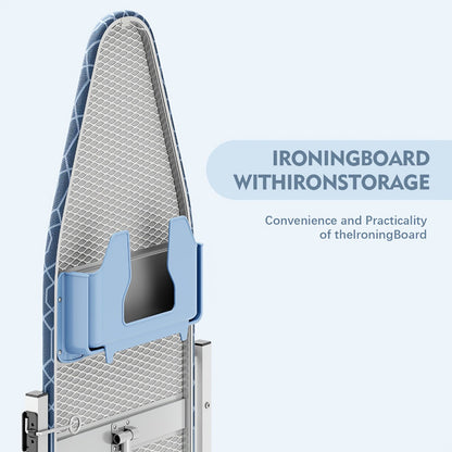 Wall Mount Ironing Board Foldable 36x12 Space Saving with Iron Holder Removable Heat Resistant Cover for Small Spaces Laundry Room Closet Apartment