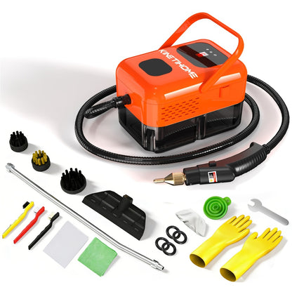 Steam Cleaner Handheld High Pressure Portable | Chemical-Free Deep Clean for Kitchen Grease Range Hood Sofa Tile Grout Car AC Washing Machine | Multi-Surface Steam Cleaning Machine | Standard & 2500W