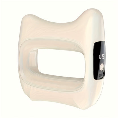 Dual Motor Electric Fascia Ring with Massage Belt – 8 High-Frequency Vibration Modes, Type-C Rechargeable Large Battery, Ergonomic Grip, Upgraded Vibration Massager for Full Body Muscle Relief