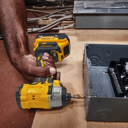 Cordless Impact Driver 1/4" Compatible with DeWalt 20V Battery | 0-2800 RPM Electric Impact Screwdriver with LED Indicator Light – Ideal for Home Repair, Appliance & DIY Projects (Tool Only)