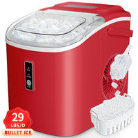Red-29lbs Bullet Ice