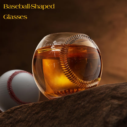 Baseball Bat Whiskey Decanter Set with 2 Glasses – 20oz Liquor Decanter Gift Set for Men, Dad, Boyfriend, Coach