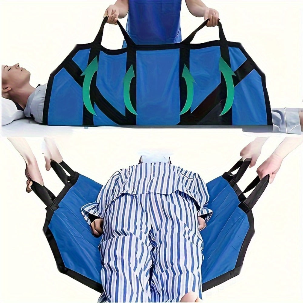 Waterproof Bed Positioning Pad for Patient Care – Easy Turn, Lift & Slide Transfer Sheet for Elderly and Disabled, Multifunctional Repositioning Aid