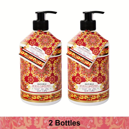 Liquid Hand Soap with Floral Press Bottle – 21.3 fl oz, Moisturizing Scented Hand Wash in Lavender, Grapefruit, Jasmine, Coconut Shea & More
