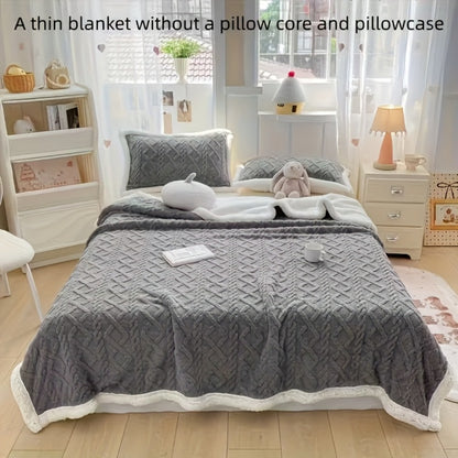 Taffeta Blanket Double-Sided – Silky Soft All-Season Sleep Blanket for Bed & Air Conditioning, Machine Washable, 5 Colors, 3 Sizes