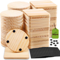 48pcs Round+48pcs Square