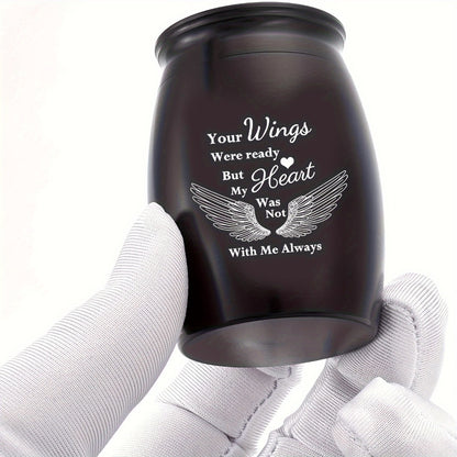 Mini Keepsake Urns for Human Ashes 4pcs – Small Metal Memorial Urn Set for Pet Ashes 1.57 Inch 4 Colors Remembrance Gift