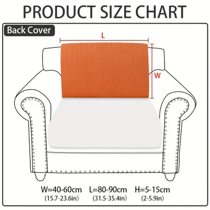 Jacquard Stretch Sofa Cover Non-Slip | Elastic Wear-Resistant Couch Slipcover, Polyester Jacquard Fabric, 1 to 4 Seat Sectional L-Shape, Armrest Backrest, Machine Washable
