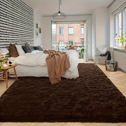 Fluffy Area Rug Large Soft Shag Carpet for Living Room Bedroom – Non-Slip Ultra Thick Plush Floor Mat, Multiple Sizes & Colors, Home Decor