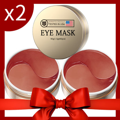Caffeine Eye Masks with Collagen for Dark Circles & Puffiness – Hydrating Under Eye Patches, Hypoallergenic Mild Formula, Unisex, Suitable for All Skin Types, 60 or 120 Count