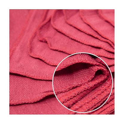 Cotton Shop Rags 12x14 Inch Absorbent Lint-Free Cleaning Towels Multipurpose Shop Towels for Automobile Garage Industry Home Red White Navy Blue 50 100 150 200 500 Pack Bulk Value