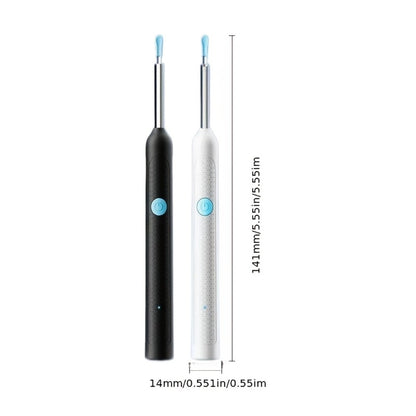 Visual Ear Pick Set 7-Piece Earwax Removal Tool with Camera and Light – Ear Pick Covers Included, Compatible with All Smartphones, Safe Home Ear Cleaning Kit for Adults