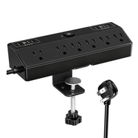 5+1 Clips Black