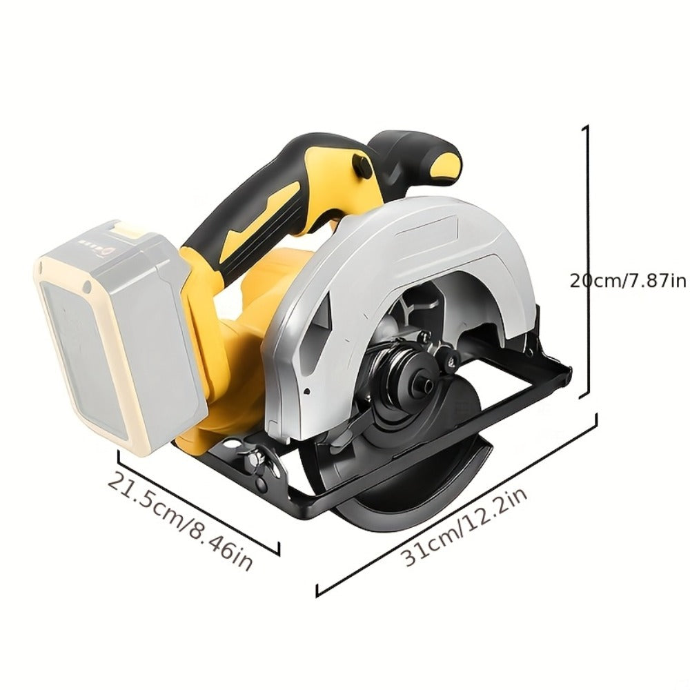 Brushless Cordless Circular Saw for Dewalt 20V MAX Battery - 7-1/4 Inch 0-50° Bevel Cut Electric Saw with Saw Blades Included