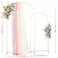 Two-piece set white (7.2FT+6FT)