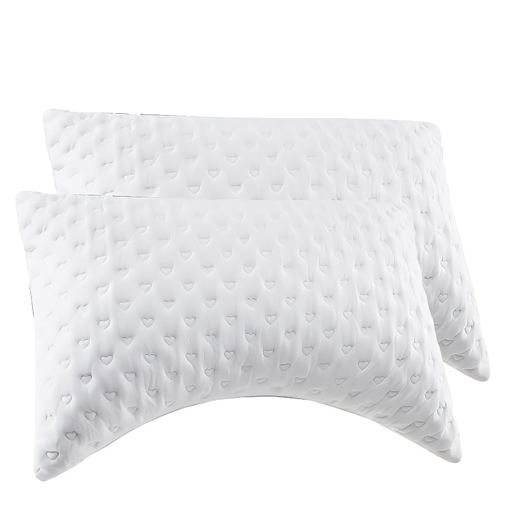 Hotel Luxury Bed Pillows for Sleeping – Down Alternative Gusseted Pillow Set, Supportive & Breathable for Side Back Stomach Sleepers, Standard Queen King Size, Pack of 2 or 4