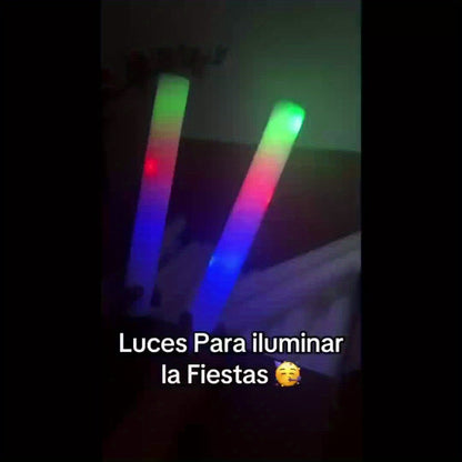 LED Glow Sticks Party Set – Foam Glow Sticks with 3 Light Modes, Glow Glasses, Headbands & Finger Lights for Rave, Wedding, Birthday, Concert, Halloween, Christmas & New Year Party Supplies, 11/36/52pcs