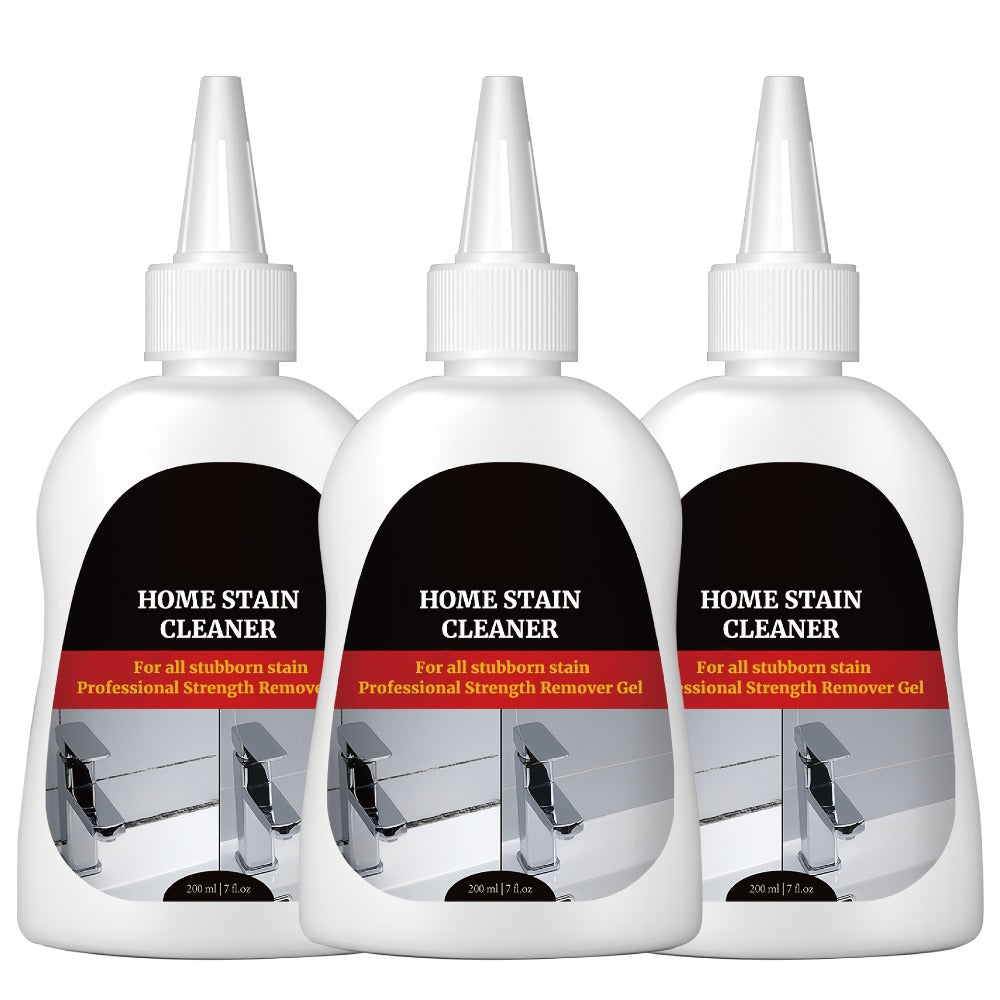 Black Stain Cleaner Gel 7 fl oz (200ml), Heavy Duty Cleaning Gel for Washing Machine, Refrigerator, Grout, Sink, Shower, Bathtub, Oven & Dishwasher – Powerful Formula, Safe for Delicate Surfaces, No Harsh Fumes