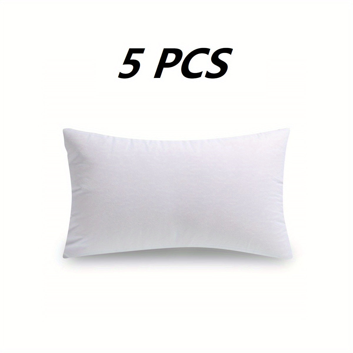 Pillow Inserts Square Microfiber Throw Pillow Inserts for Couch Sofa, Hypoallergenic 100% Virgin Fiber Fill, Indoor Outdoor Cushion Inserts for Office Patio Picnic