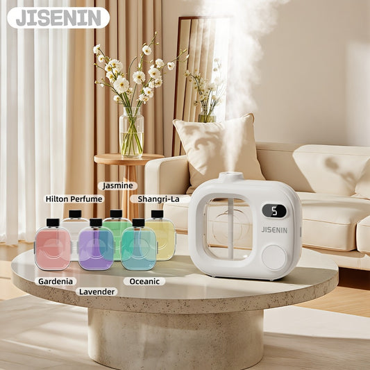 Essential Oil Diffuser Waterless Hanging Diffuser 5 Spray Modes 500mAh Rechargeable with Essential Oil Sets for Bedroom Office Hotel Kitchen Bathroom Desk Decor Aromatherapy Gift
