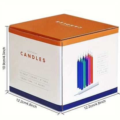 Glitter Soy Wax Devotional Candles Smoke-Free Drip-Free 4-Inch Colored Wax Rods for Weddings Church Home Decor Romantic Ambiance