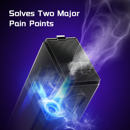 Cool Mist Humidifier 13L Large Capacity - Soundwave Technology, Smart Humidity Control, Top-Fill Design, Sleep Mode, Covers 1000 Sq Ft, for Home Large Room Bedroom Office Plants, 3.5 Gallon