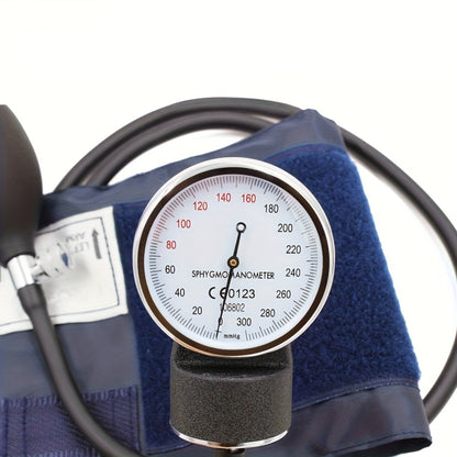 Aneroid Sphygmomanometer with Stethoscope Kit - Professional Manual Blood Pressure Monitor, Adult BP Cuff 10"-16", Aluminum Alloy Gauge 300mmHg ±3mmHg Accuracy, Carrying Case Included, No Battery Needed