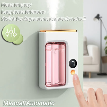 Essential Oil Aromatherapy Diffuser Set – Mini Humidifier with 7 Spray Levels, 1/4/8 Hour Timer, 5.07oz Capacity, Room Decor Scent Diffuser with Hilton, Gardenia, Ocean & Shangri-La Oils