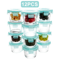 12pcs Green-Mini