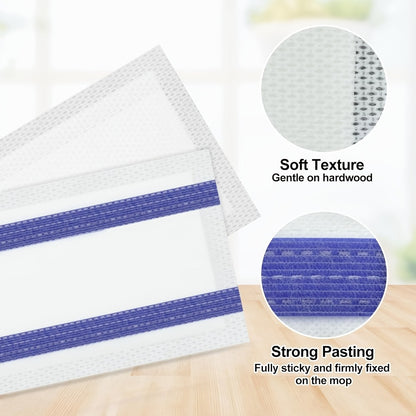 Wet Jet Mop Pads Refills Disposable – 30/60/80/120 Count Multi-Surface Floor Cleaning Pads Compatible with Swiffer WetJet, Thick & Absorbent (No Mop)