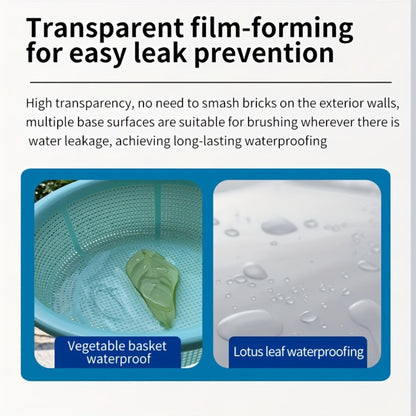 Waterproof Tile Glue 500g Transparent Leak Proof Sealant for Outdoor Terrace Bathroom Kitchen Floor Wall Tile Repair Adhesive Crack Filler