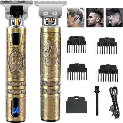 Vintage Bronze LCD Lighter - Novelty Antique Style Windproof Lighter with Dragon Skull Buddha Mustache Design - Unique Collectible Gift Lighter for Men, Cool Gadget Lighter for Smokers