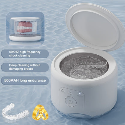 Ultrasonic Retainer Cleaner Machine 50kHz for Aligners & Jewelry