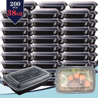 200pcs (100 Containers & 100 Lids)
