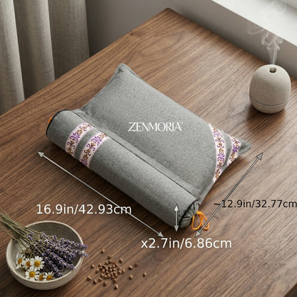 Detachable 2-in-1 Buckwheat Pillow – Ergonomic Support & Adjustable Comfort for Better Sleep