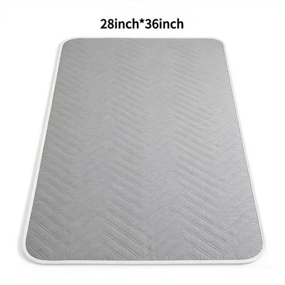 Washable Leak-Proof Mattress Protector for Seniors - Breathable Mesh Polyester, Urinary Incontinence & Bedwetting Pad | Twin, Full, Queen, King