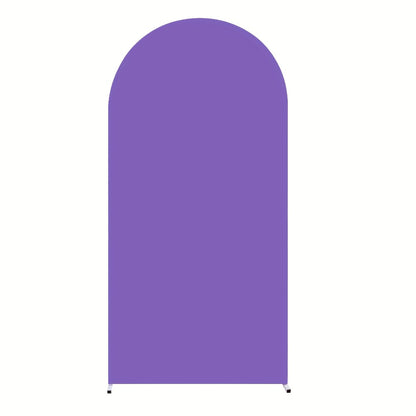 Arch Cover 6ft Stretchable Fabric Party Decoration | Wedding Ceremony Backdrop Cover Wrinkle-Free Zipper Fit for Gender Reveal Bridal Shower Birthday Holiday Celebration 8 Colors