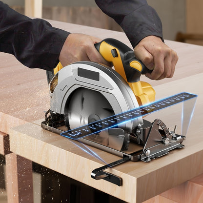 Brushless Cordless Circular Saw for Dewalt 20V MAX Battery - 7-1/4 Inch 0-50° Bevel Cut Electric Saw with Saw Blades Included
