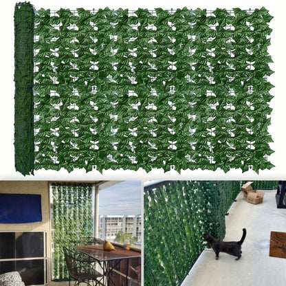 Artificial Ivy Privacy Fence Screen – UV-Resistant Faux Ivy Hedge Panel for Outdoor Patio, Garden, Balcony & Fence Cover | Realistic Greenery Wall Decor | Multiple Sizes Available