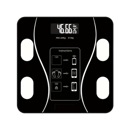Digital Bathroom Scale 396lb – High-Precision Body Fat Scale with HD LCD Display, Temperature Reading, kg/lb Switch, Extra-Wide Platform, Electronic Body Weight Scale for Home & Bathroom, Multiple Styles