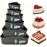6 PCS Cake Pan Baking Tools