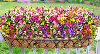 Artificial Daisy Flowers Outdoor UV Resistant Faux Flowers Bundles for Garden Porch Patio Spring Summer Decoration Realistic Colorful Fake Flower Arrangements