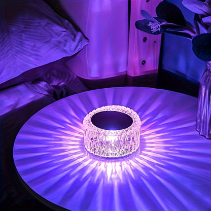 Touch Night Light 16 Color Rechargeable LED – 3-Level Brightness Portable Bedside Lamp with USB Charging for Bedroom, Restaurant, Camping & Home Decor