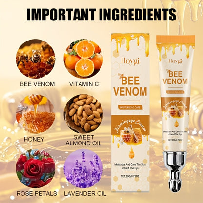 Eye Lifting Gel 2 Pack – Bee Venom Instant Firming & Tightening Eye Cream, 60-Second Lift for Fine Lines, Dark Circles & Puffiness, Caffeine, Retinol & Hyaluronic Acid, 20g Each, Gift for Her