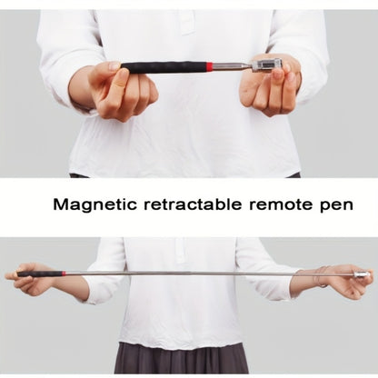Magnetic Pickup Tool 8 lb Extendable Stainless Steel Rod Ergonomic Grip Retrieval Tool for Nails Screws Metal Parts DIY Workshop Construction