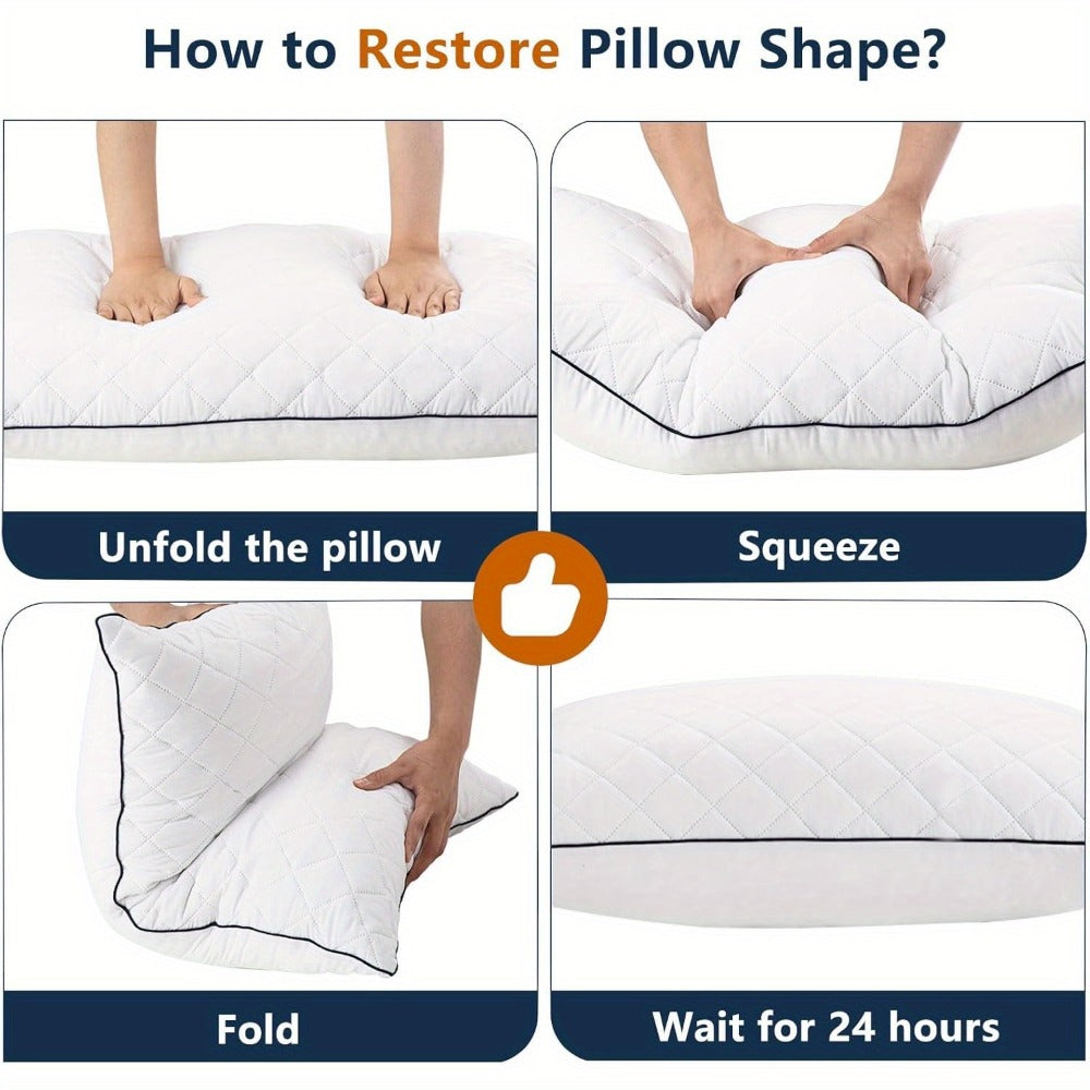 Body Pillow 20x54 Inch Cooling Memory Foam – Full Body Pillow for Adults Side Sleepers, Firm Long Sleeping Pillow for Stomach Back Support, Pregnancy Pillow, Washable Cover, Grey White Pink