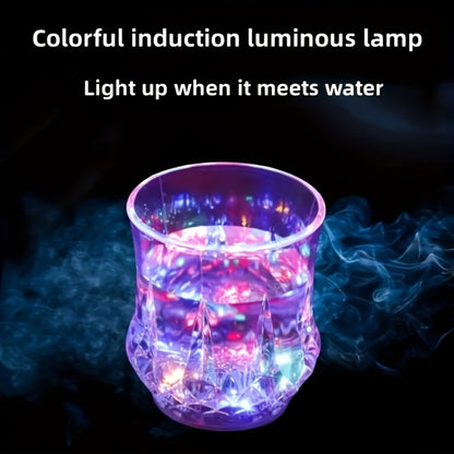 LED Light-Up Cups Glow in the Dark – Pineapple Induction Party Cups for Birthday Christmas Disco Valentine's Day (6.76oz)
